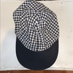 Checkered hat